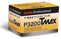 Packungsfoto T-Max P3200 von Kodak