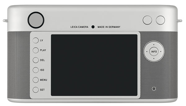 Foto der Rückseite vom Leica-Unikat M
