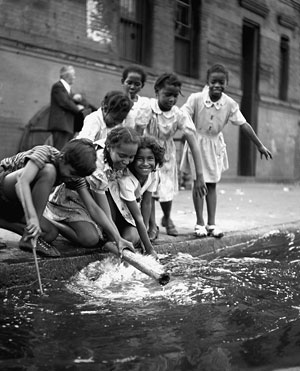 Foto Fred Stein, Kinder in Harlem, New York 1947