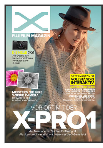 Titelseite X Magazin