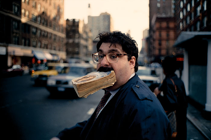Foto Jeff Mermelstein, Sidewalk, 1995