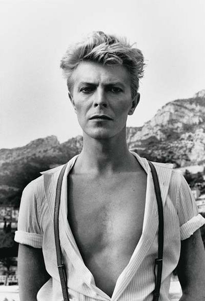 Foto Helmut Newton, David Bowie, Monte Carlo, 1983