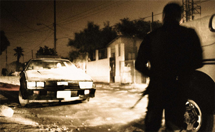 Foto Eros Hoagland, Municipal police operation, Tijuana, 2008