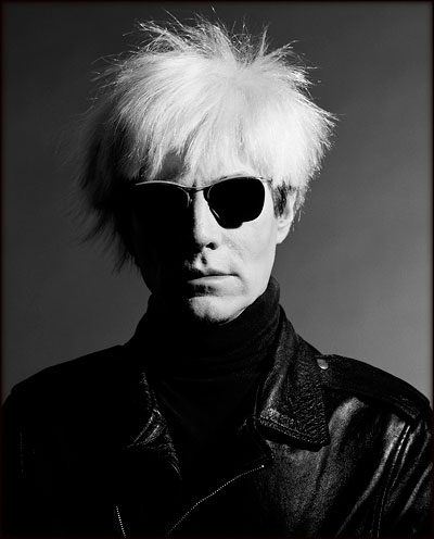 Foto Greg Gorman, Andy Warhol, Los Angeles, 1986