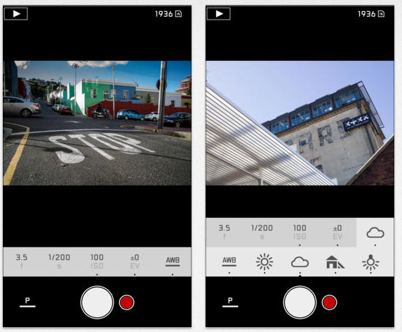 Screen App Leica T