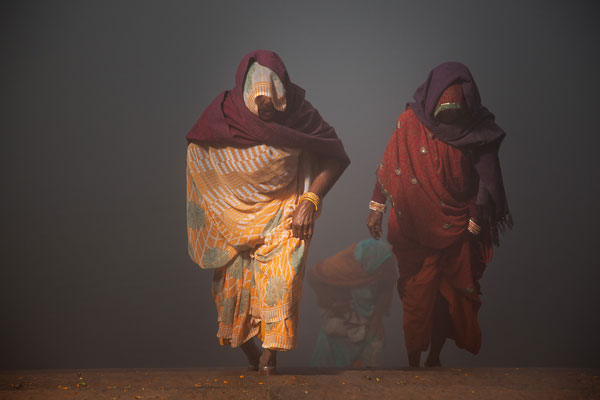 Coming back from yamuna river, 2011; Foto André Wagner
