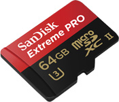 Extreme PRO®  microSDXC™ UHS-II