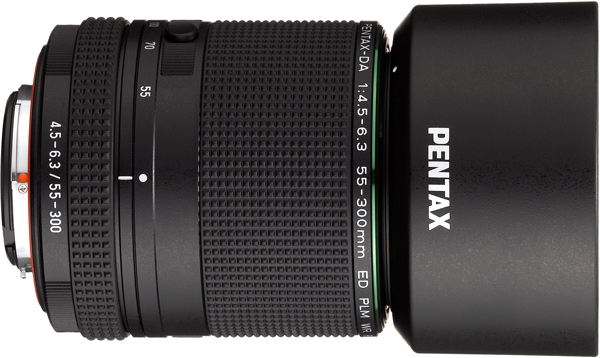 Pentax HD DA 55-300 mm  F4,5~6,3 ED PLM WR RE