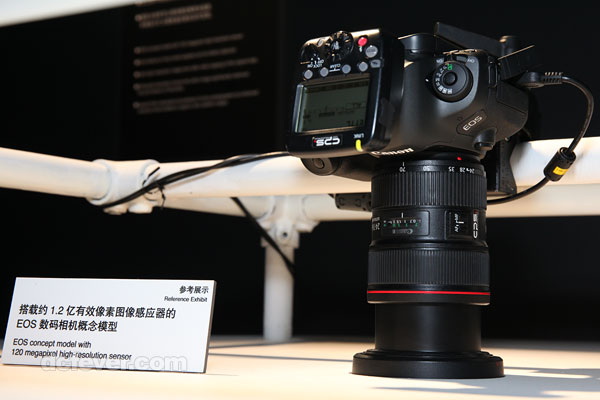 Canon-DSLR mit 120-Megapixel-Sensor