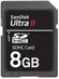 Speicherkarte Sandisk 8 GB SDHC
