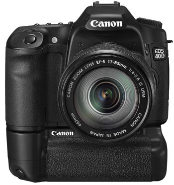 Canon EOS 40D samt BG-E2N