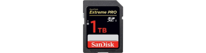 SanDisk: 1 Terabyte SDXC Karte