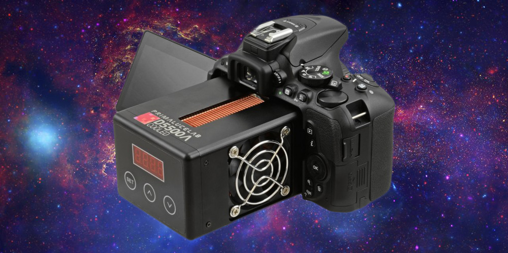 Für Astrofotografie: Nikon D5500a mit aktiver Kühlung