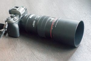 Canon EOS 5M mit EF 100mm f/2.8L Macro IS USM