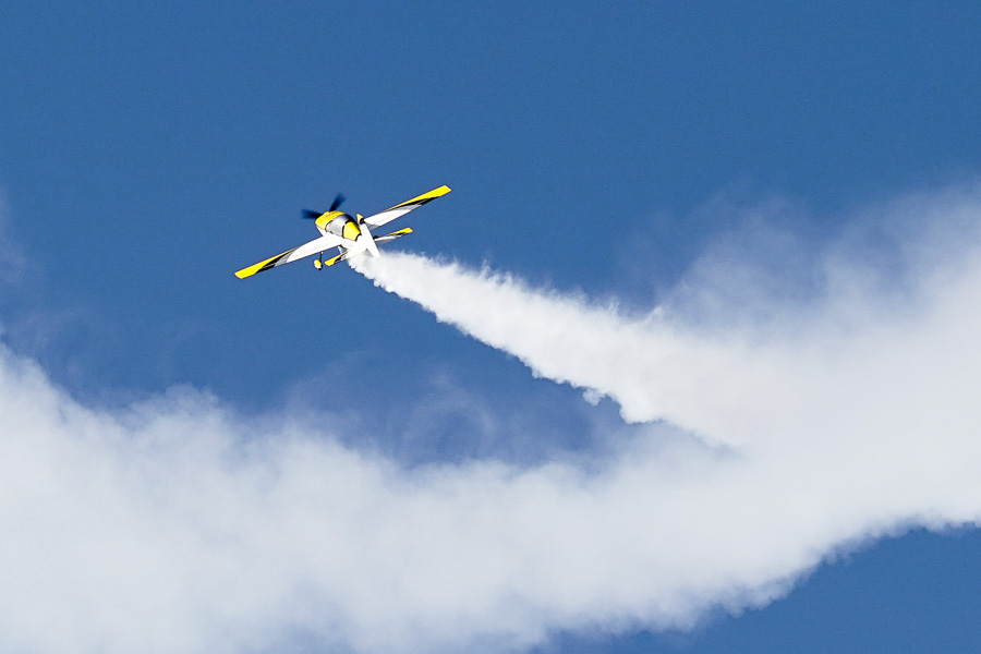 Alpha 99 II: Modellflugzeug mit Smoker