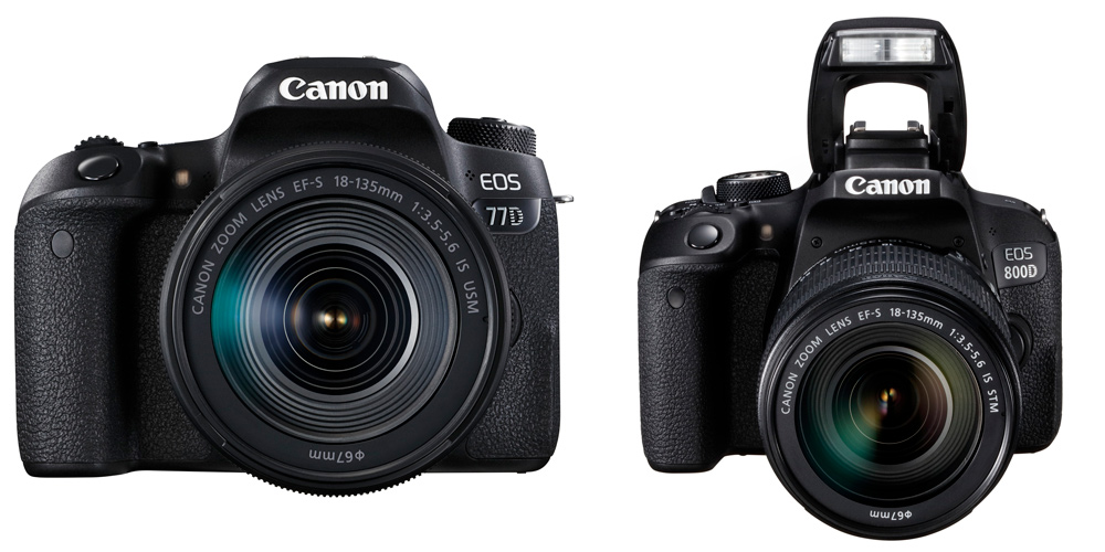 Canon DSLR EOS 77D und EOS 800D im Detail vorgestellt