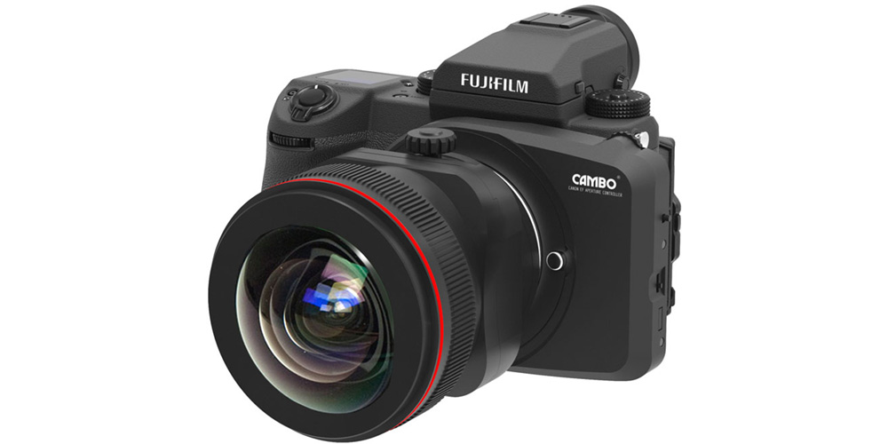 Cambo bringt Adapter für Canon-Objektiv an Fujufilm GFX 50S