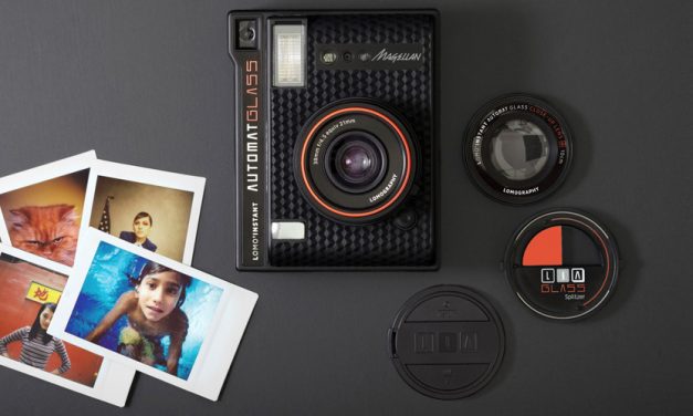 Lomo’instant Automat Glass: Sofortbildkamera mit Weitwinkelobjektiv