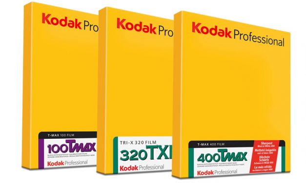 Kodak T-MAX- und TRI-X-Planfilme ab sofort als Box mit zehn Blatt erhältlich