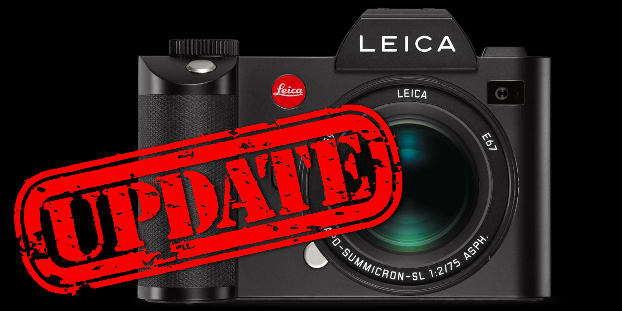Leica SL (Typ 601): Firmware 3.2 veröffentlicht