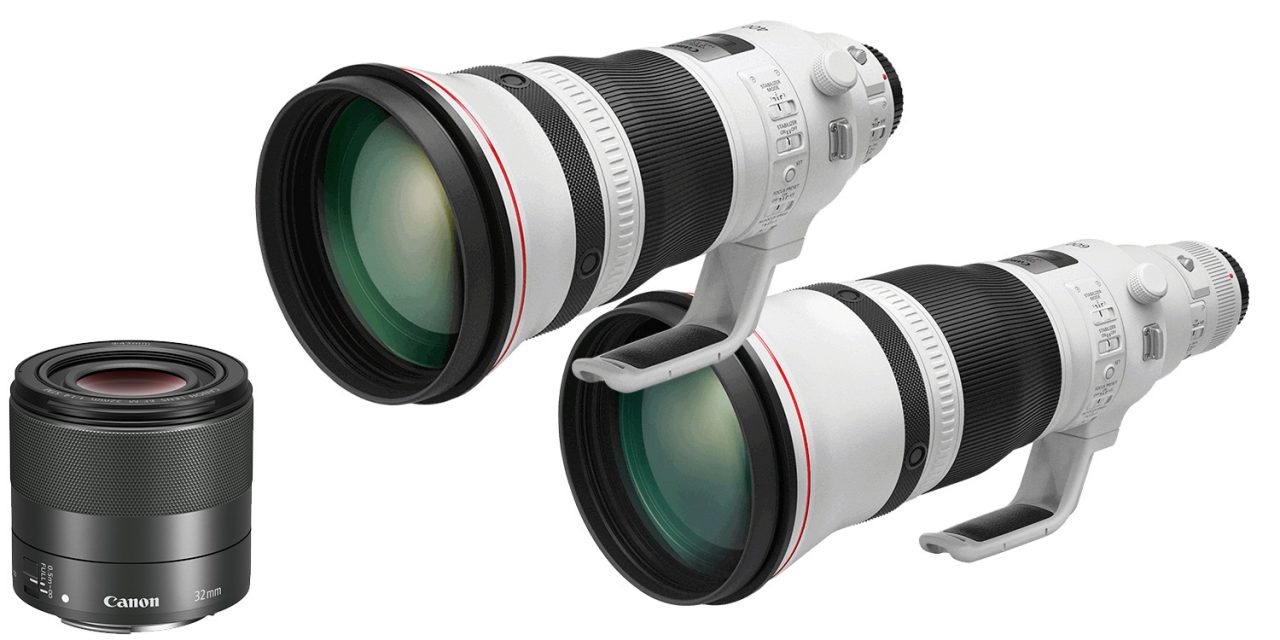 Neu von Canon: EF 400mm F/2.8, EF 600mm F/4 und EF-M 32mm F/1.4 STM