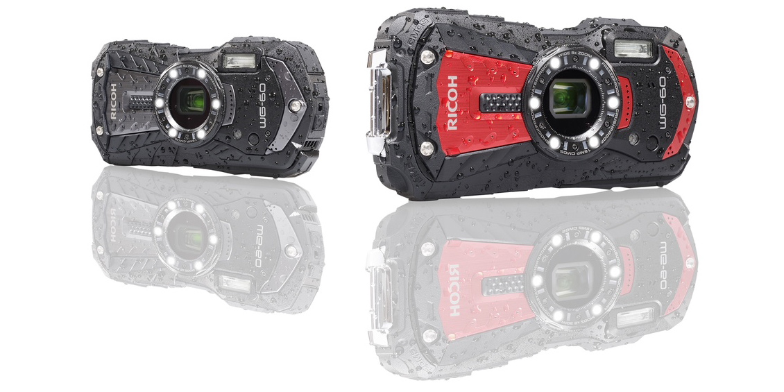 Ricoh WG-60: Outdoor-Kamera, die was wegsteckt