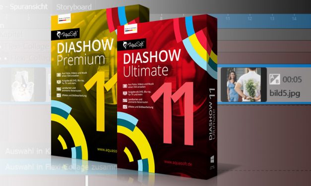 Aquasoft Diashow 11 mit neuen Funktionen für professionelle Präsentationen