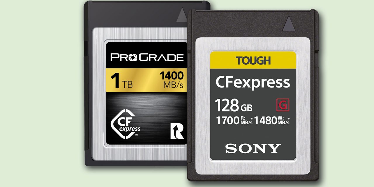 Sony und ProGrade Digital kündigen jeweils extrem schnelle CFexpress-Karten an
