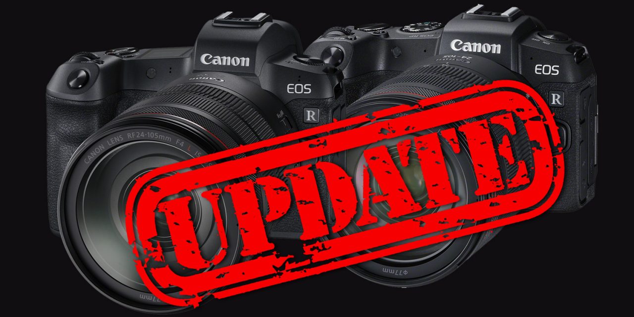 Canon veröffentlicht Firmware-Update für EOS R und EOS RP