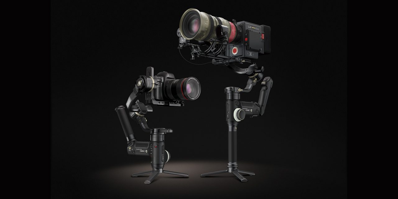 Crane 3S Gimbal für Kameras mit bis zu 6,5 Kilo vorgestellt