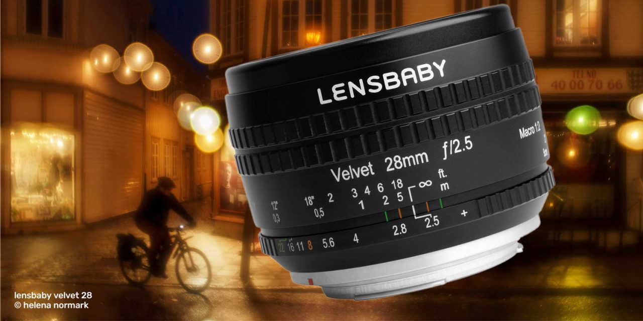 Neu von Lensbaby: Velvet 28mm F/2.5 mit speziellem Bokeh
