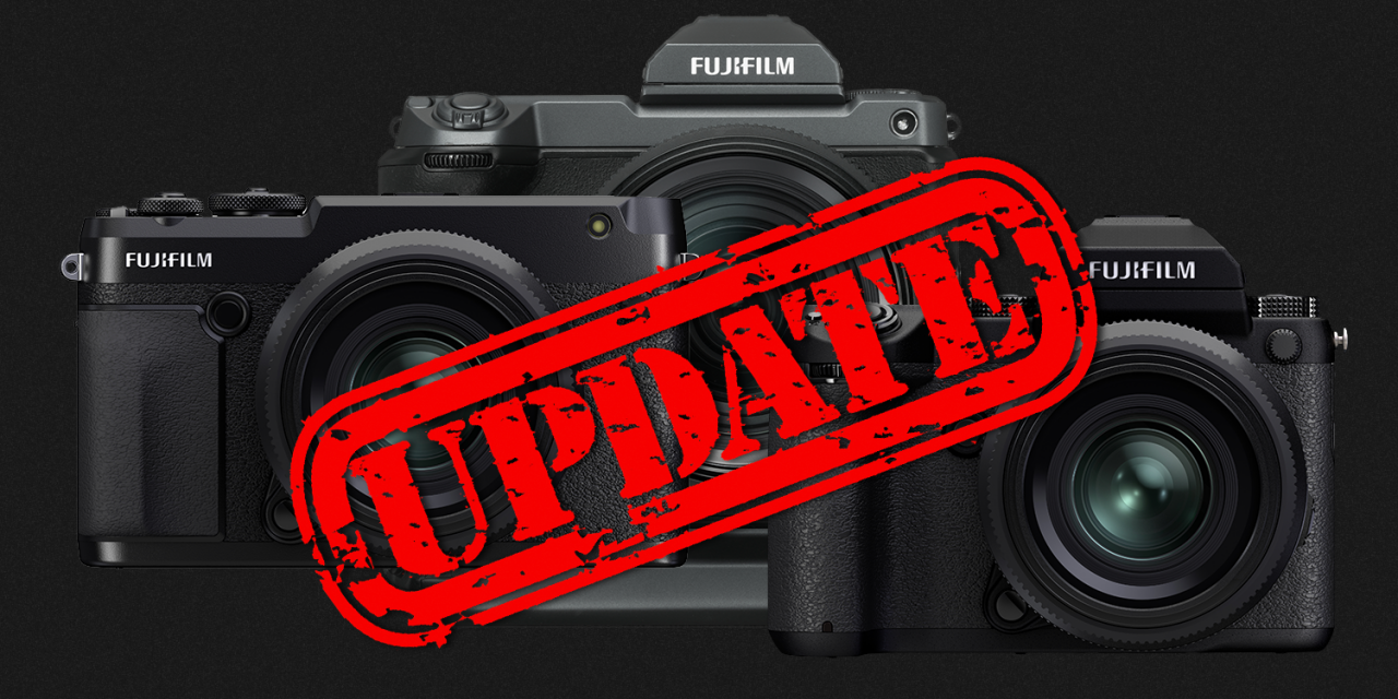 Fujifilm veröffentlicht umfangreiche Firmware-Updates für GFX-Kameras