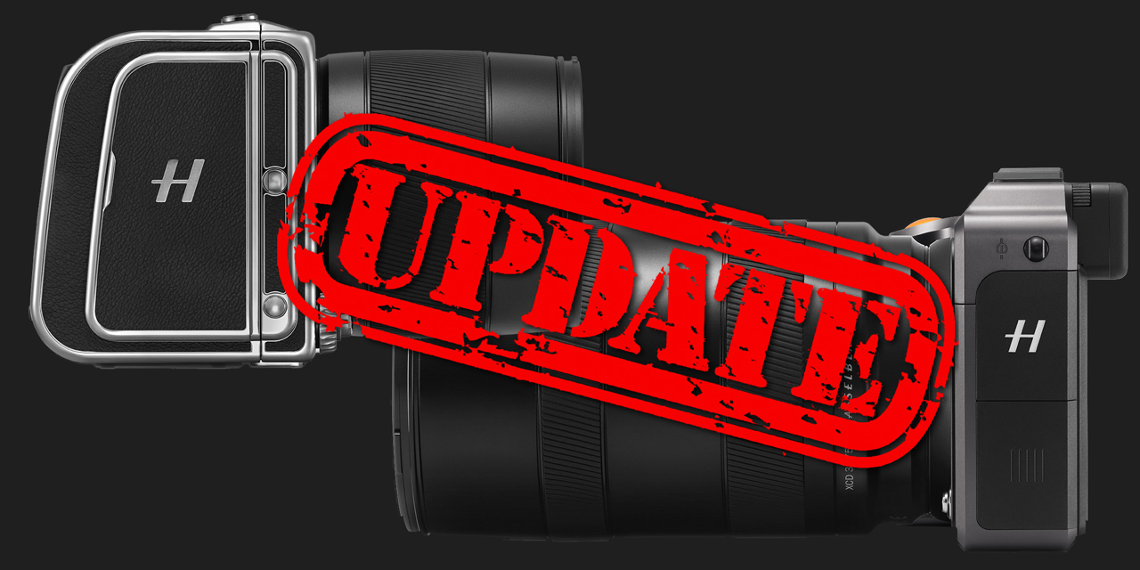 Firmware-Updates für Hasselblad X1D II 50C, CFV II 50C an der 907X Special Edition und XCD 45P veröffentlicht