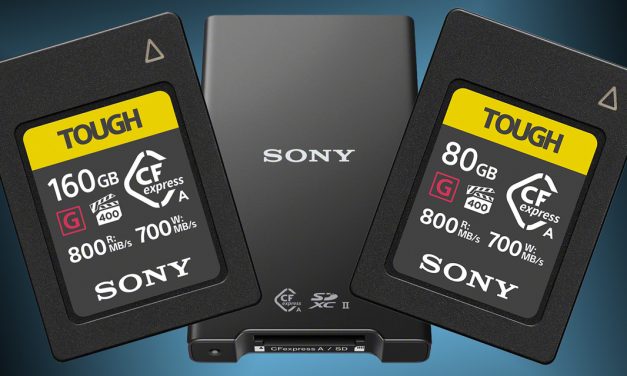 Neu von Sony: Weltweit erste Speicherkarte CFexpress Typ A