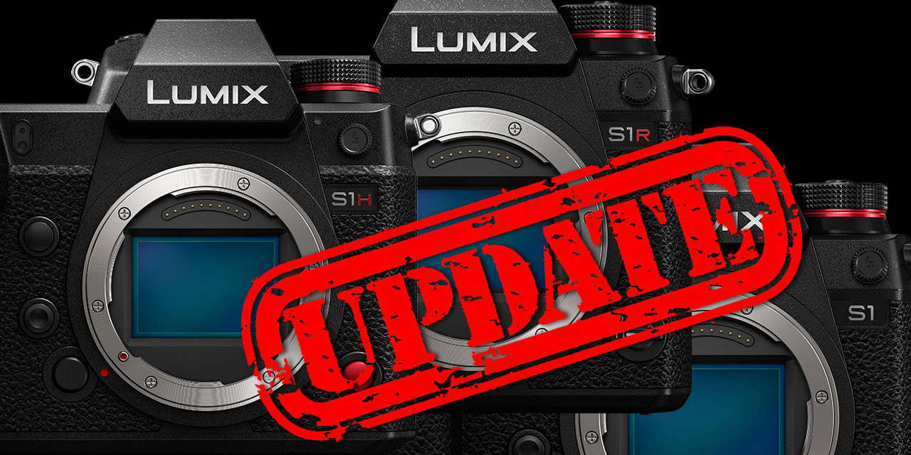 Panasonic kündigt Firmware-Updates für Lumix S1R, S1H und S1 an