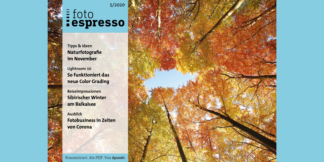 Gratismagazin: fotoespresso 5/2020 steht zum Download bereit