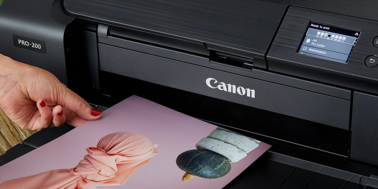 Neu von Canon: Fotodrucker Pixma Pro-200