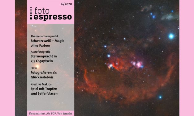 Gratismagazin fotoespresso 6/2020 steht zum Download bereit
