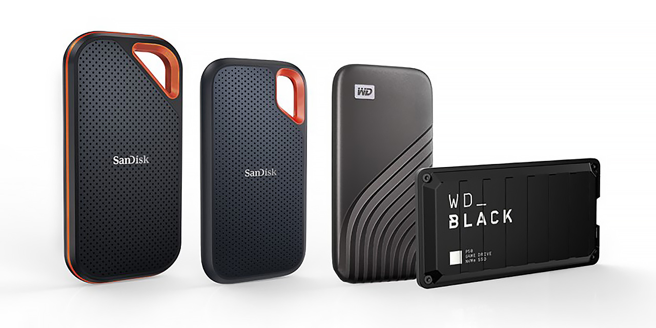 Western Digital stellt vor: Vier neue portable SSD mit jeweils 4 TB Speicherkapazität