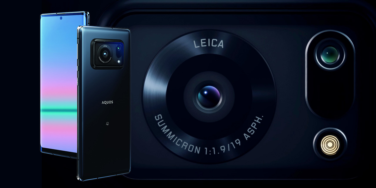 Leica leistet Entwicklungshilfe beim Smartphone Sharp Aquos R6 mit 1-Zoll-Sensor