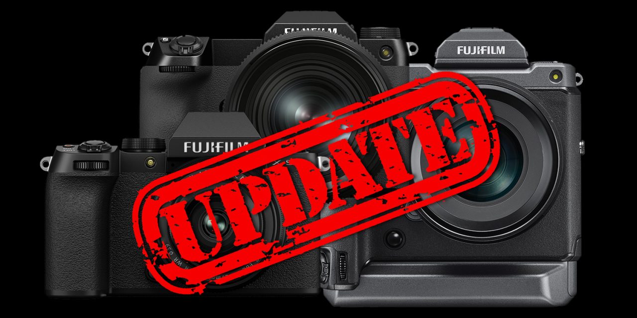 Firmware-Updates von Fujifilm für GFX100, GFX100S und X-S10