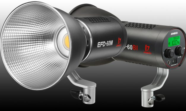 Jinbei stellt vor: LED-Dauerlicht EFD-60M und EFD-60Bi Bi-Color