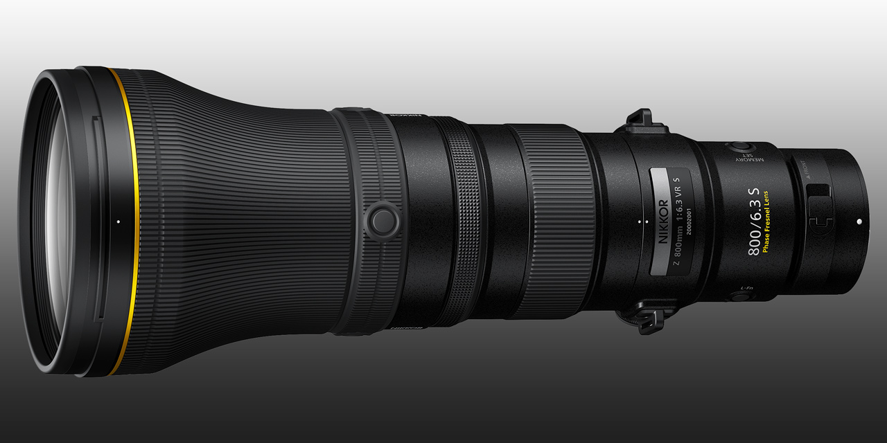 Nikon kündigt Z 800 mm 1:6,3 VR S an und aktualisiert Roadmap