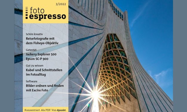 Gratis-Magazin fotoespresso 3/2022 steht zum Download bereit