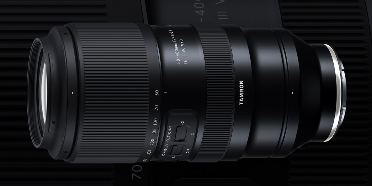Für Sony E: Tamron kündigt 8fach-Zoom 50-400mm F/4.5-6.3 Di III VC VXD an