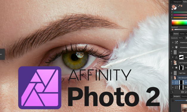 Affinity Photo 2 zum Einführungspreis: Professionelle Bildbearbeitung geht in die zweite Runde