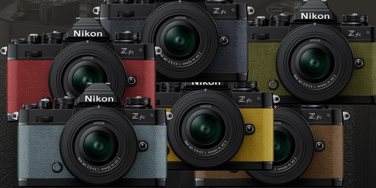 Nikon Z fc jetzt auch in Schwarz und mit farbiger Belederung