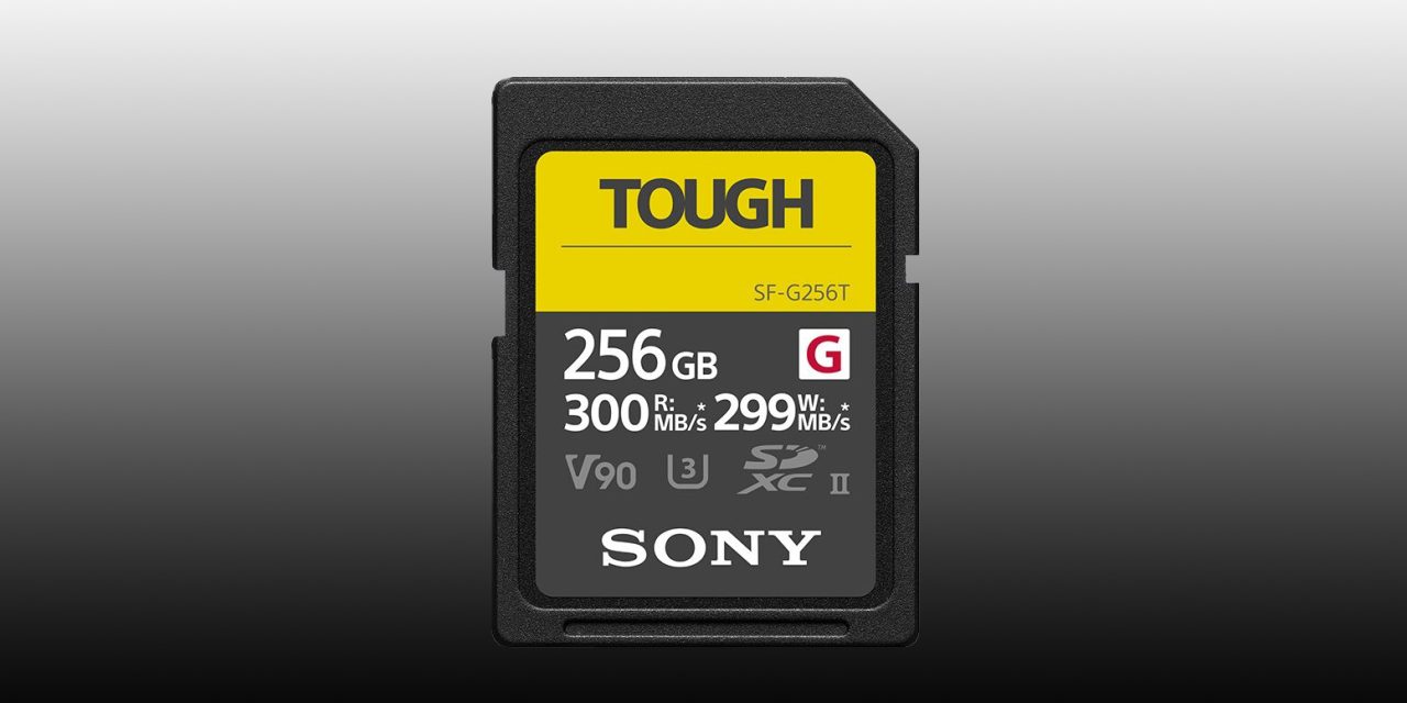 Sony UHS-II V90 SD-Karte jetzt auch mit 256 GB erhältlich