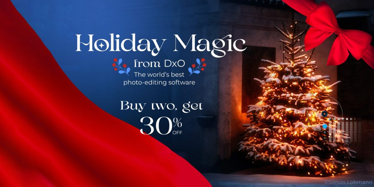 Weihnachtsrabatt bei DxO: Sparen Sie 30 % auf alles!