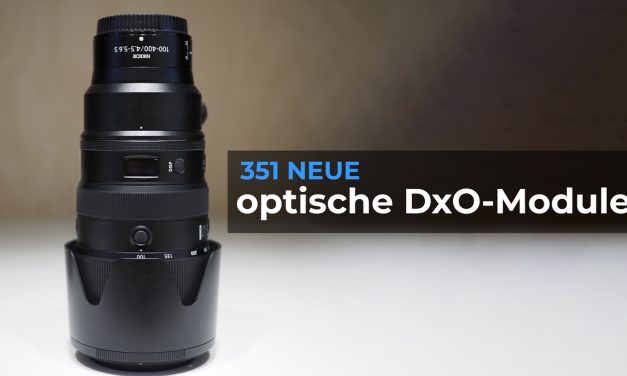 DxO kündigt 351 optische Korrekturmodule für Nikon Z, Canon RF und diverse Sigma-Objektive an